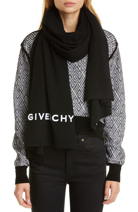 givenchy scarf black and white|givenchy scarf tk maxx.